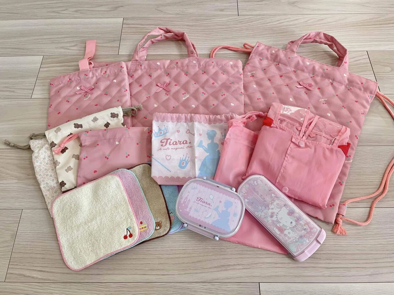 全部自分で選ばせた、3歳児の入園グッズ｜あやめし