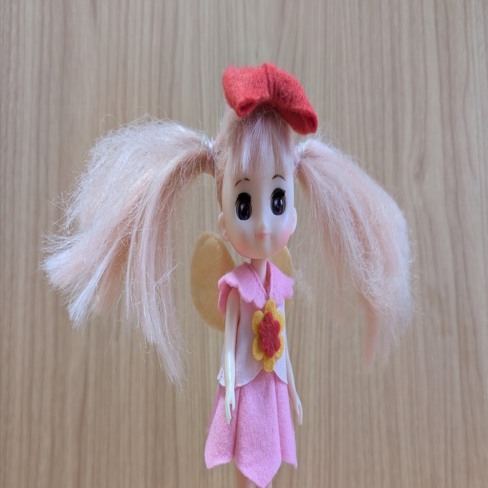 チリチリにされた人形の頭をどうにかしたい｜まつもと酒店