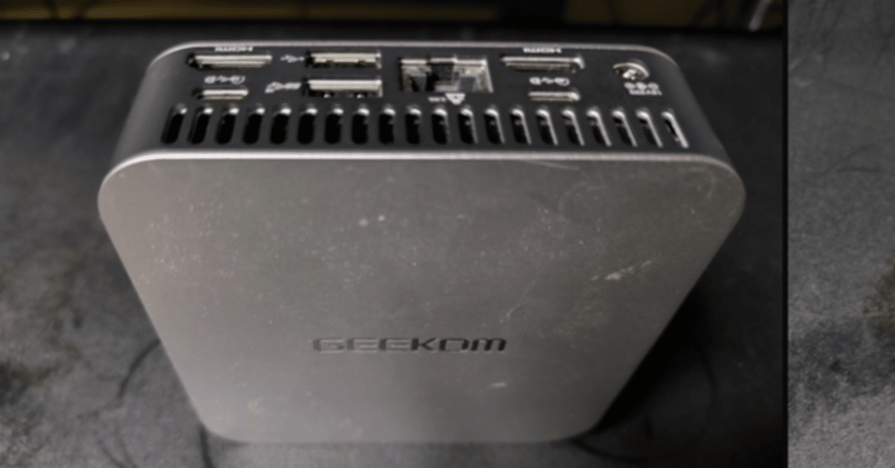 Ryzen9-7940HSミニPC】GEEKOM A7を実機レビュー｜重藤 六