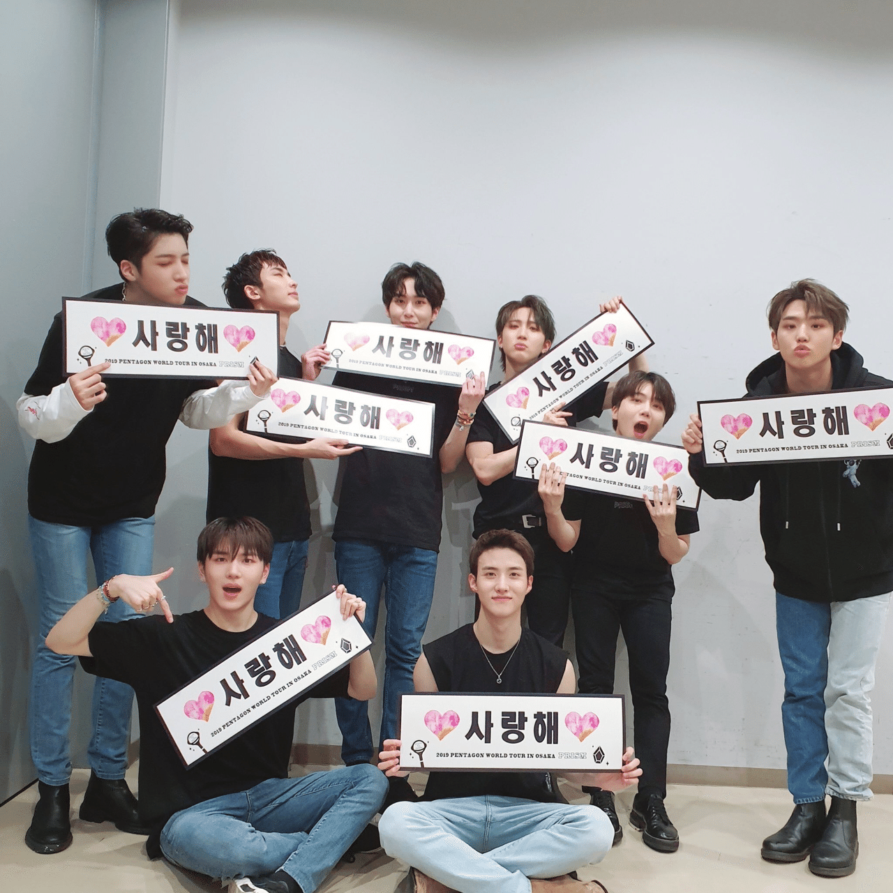 welive pentagon サイン入りtシャツ キノ シノン イェナン フイ welive