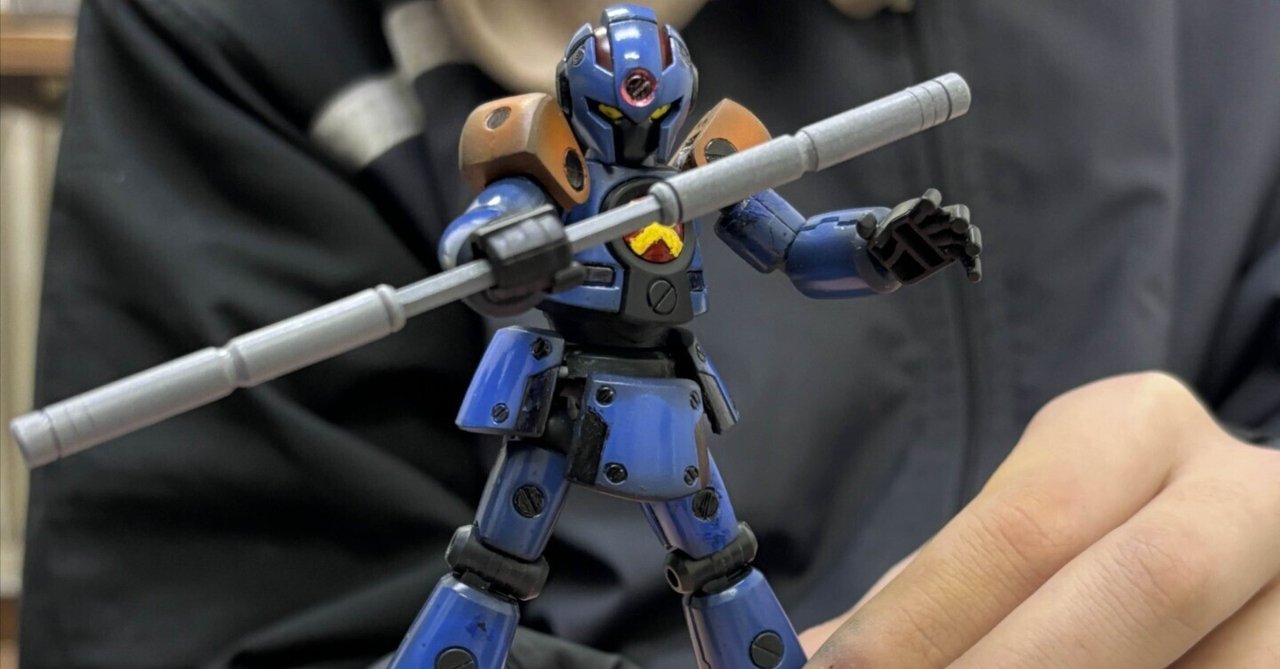 思い出のキット：ダンボール戦機 AX-00｜JUMA北海道 北海道学生模型連盟