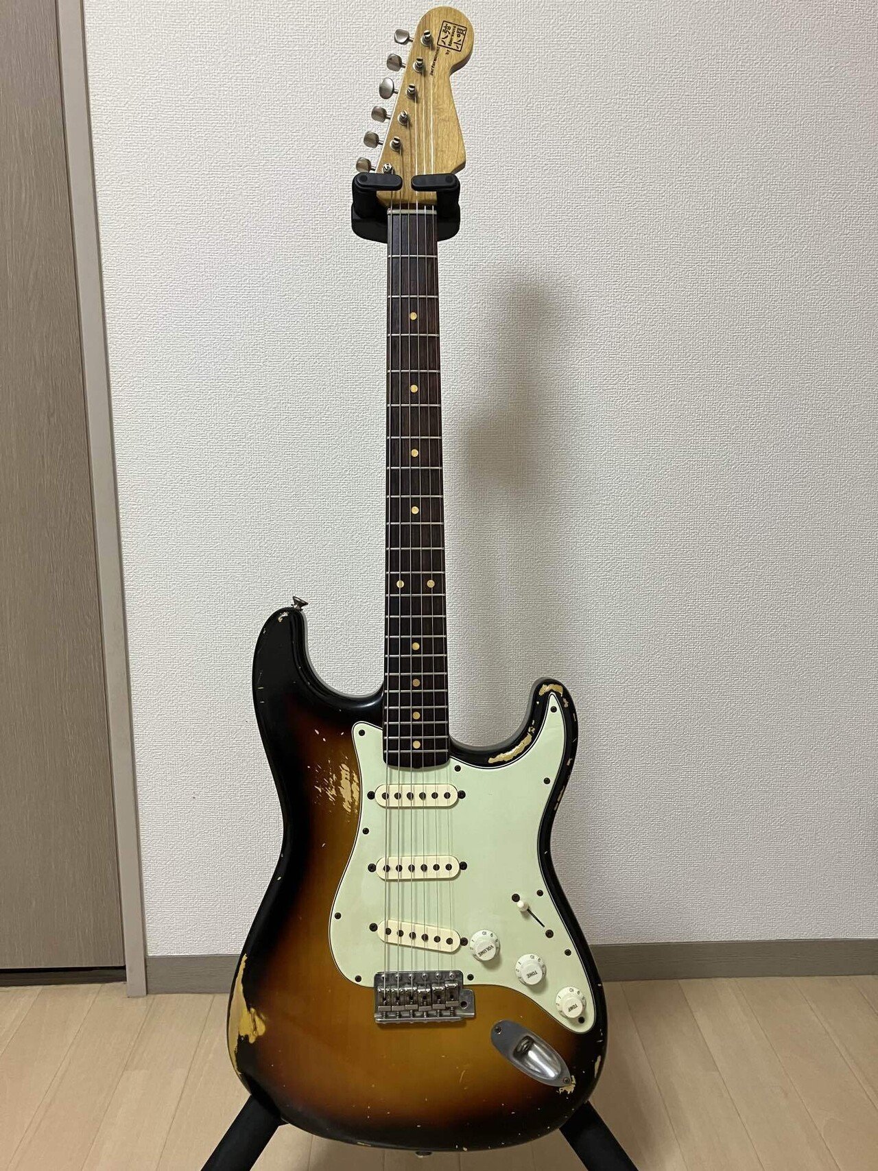 八弦小唄　ストラトキャスター　虎杢 送料無料】八弦小唄 -8gen-kouta- 60's Stratocaster OWH エレキギター