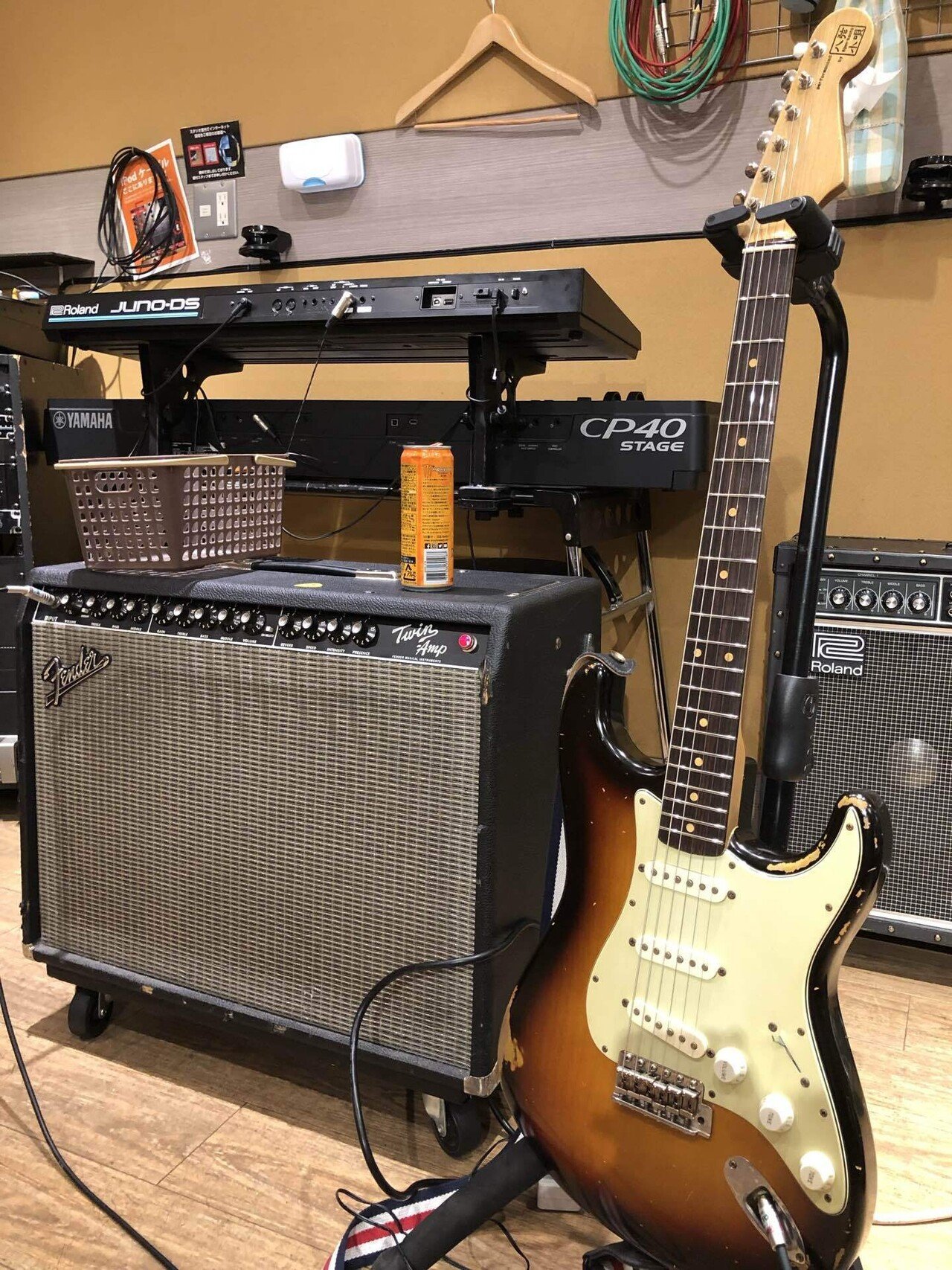 機材のこと】八弦小唄 1960's ST 3tone sunburst｜ふらんく