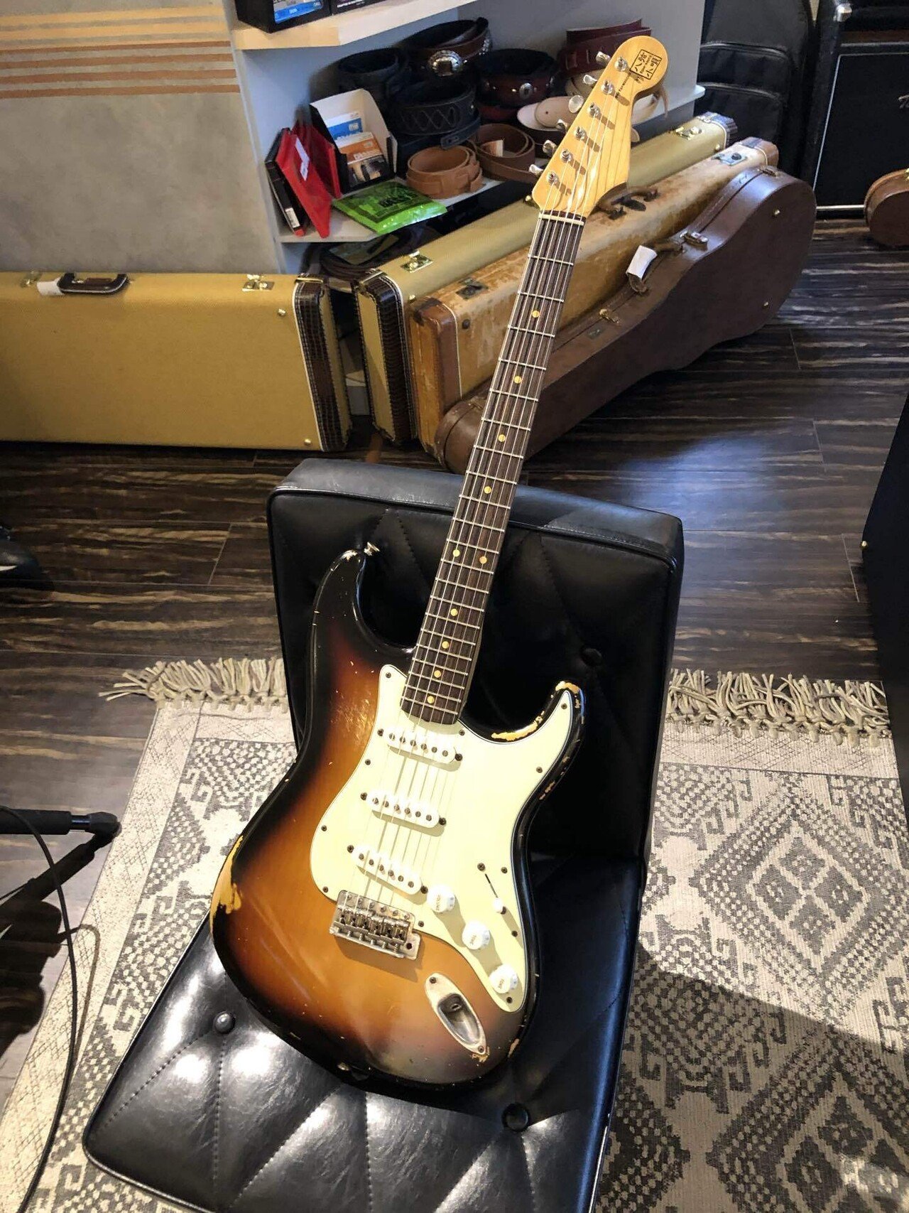 機材のこと】八弦小唄 1960's ST 3tone sunburst｜ふらんく