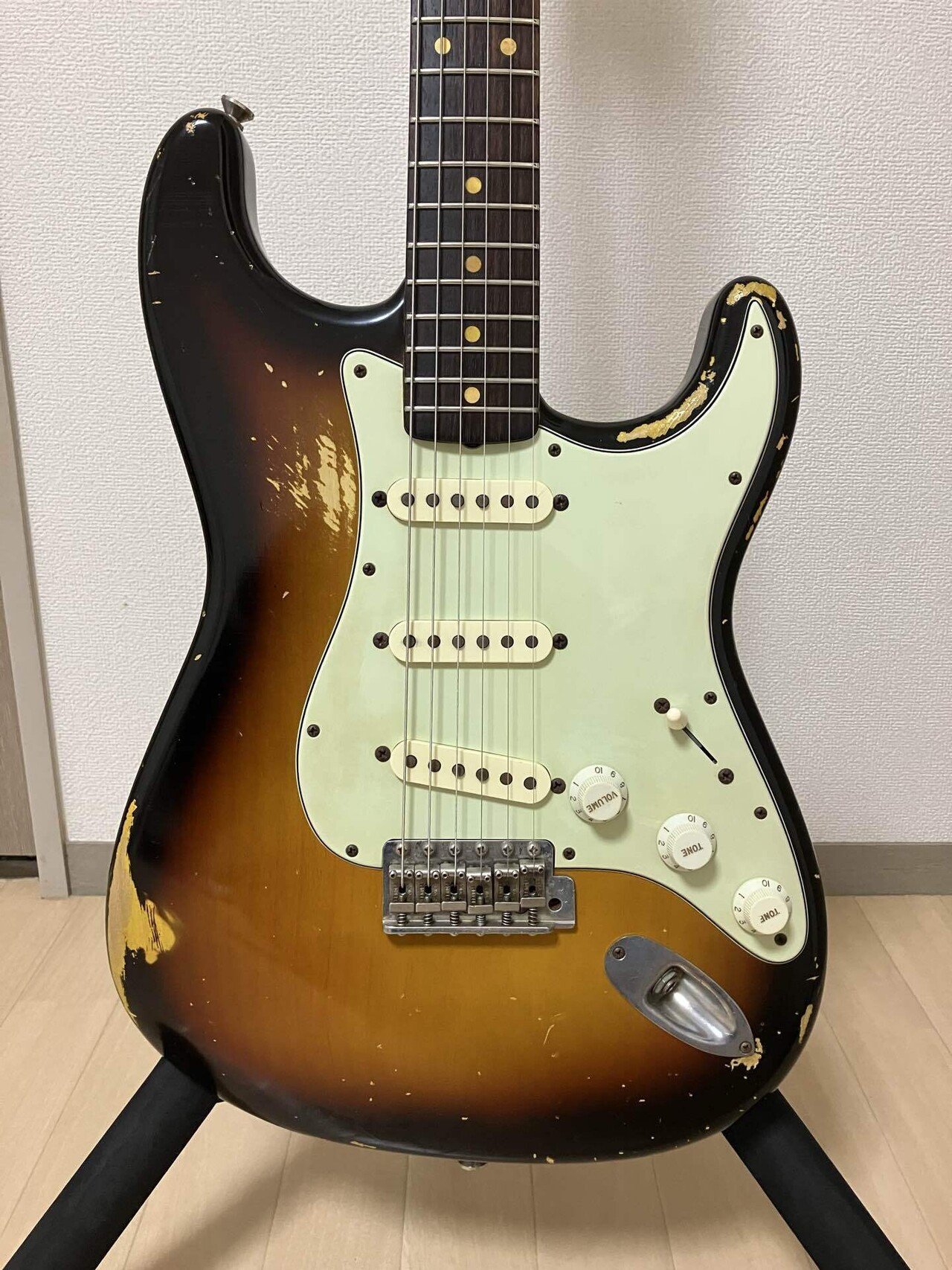 機材のこと】八弦小唄 1960's ST 3tone sunburst｜ふらんく