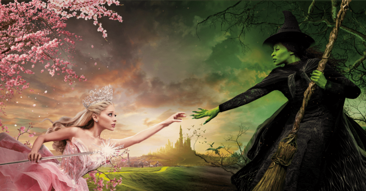 may 映画 Wicked キャンバスポスター 2点 ウィキッド ふたりの魔女』2025年春、日本公開！さらに、特報