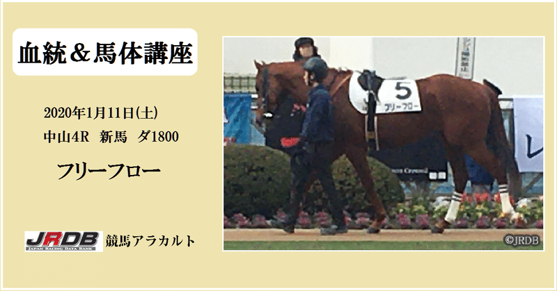 血統 馬体講座 フリーフロー Jrdb 競馬アラカルト Note 血統 馬体講座 フリーフロー Jrdb 競馬アラカルト Note