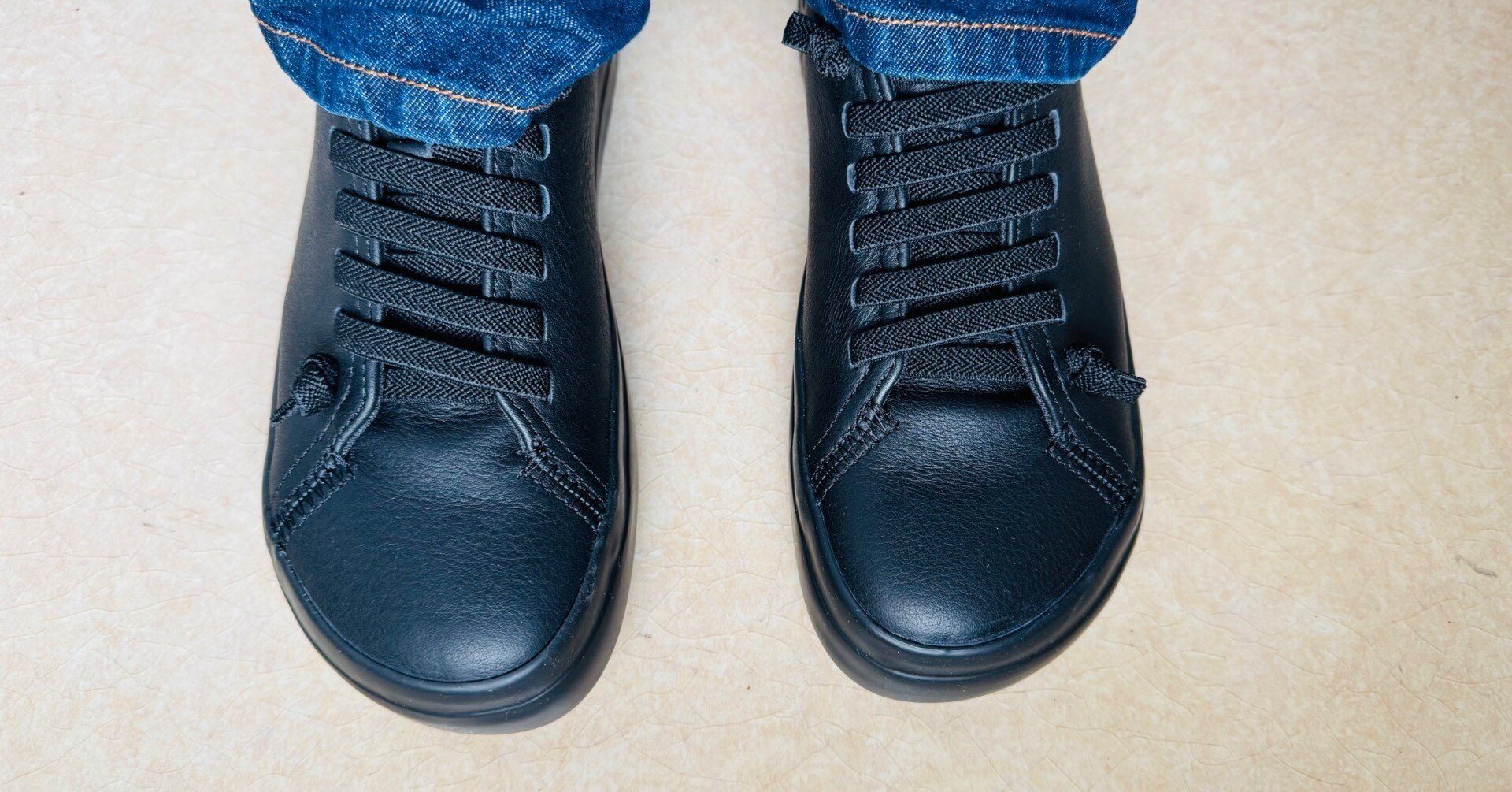 ムジラボ muji labo カンペール　スニーカー Gallery]無印良品「MUJI Labo」と「カンペール」が共同開発したレザー