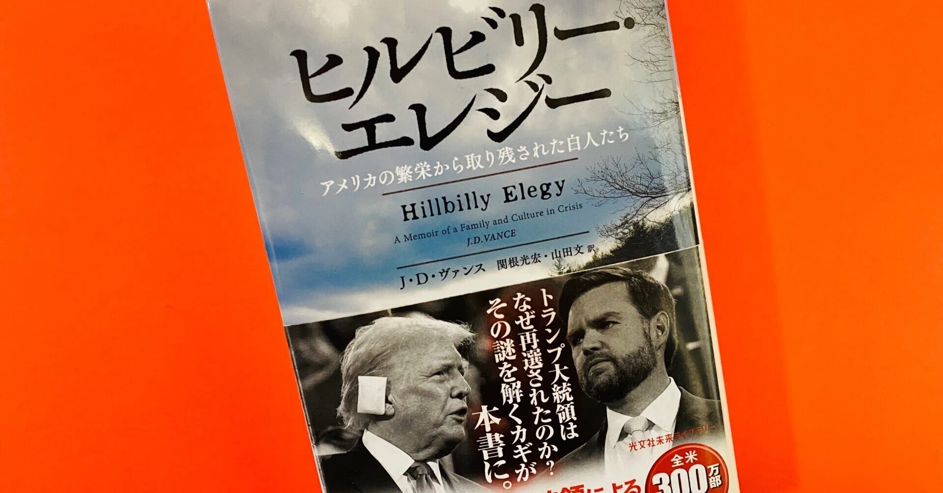 読書コラム】ゼレンスキーに噛みついたヴァンス副大統領の自伝がぶっ 