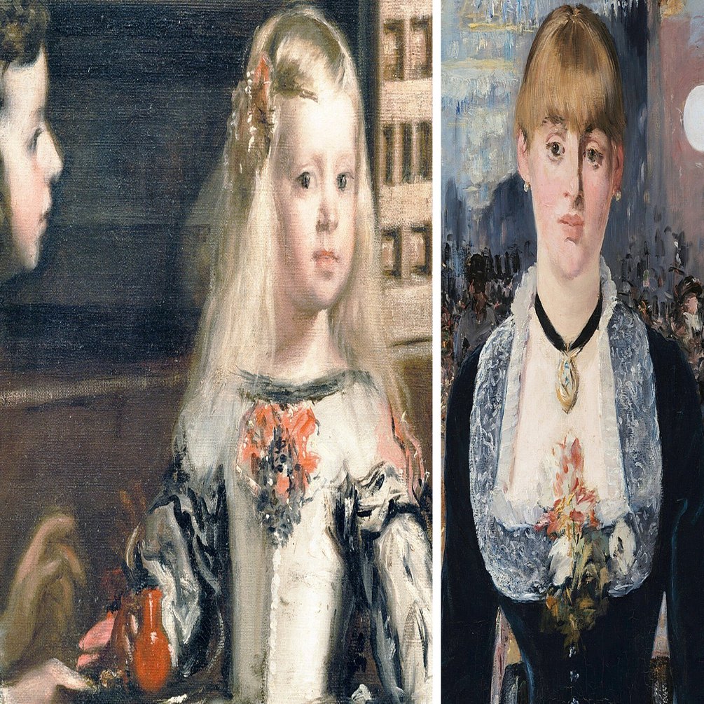 ベラスケスの超絶技巧の感動を語り継ぐマネの花飾り｜西岡文彦 いま