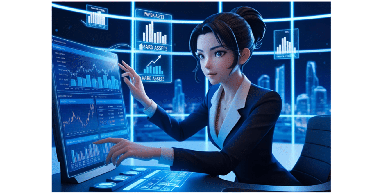 資産形成の選択肢｜ペーパーアセットとハードアセットのメリット・デメリット｜からすさん