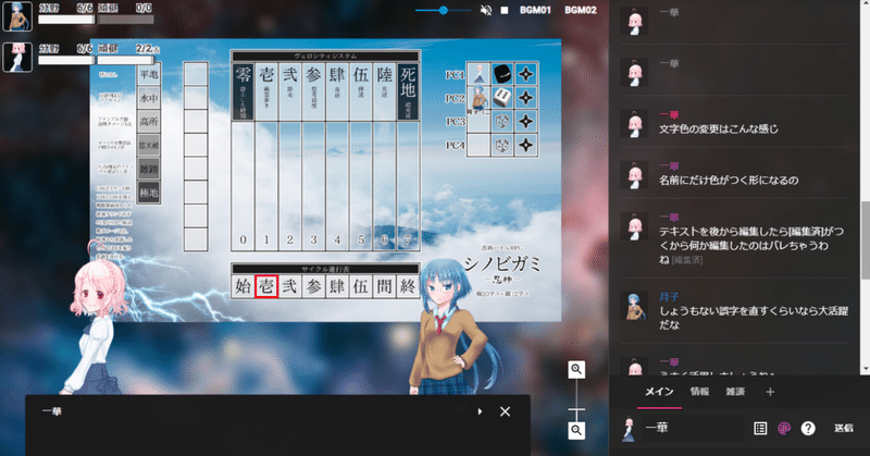 次世代trpgツールにさわってみた ココフォリア編 のみち Note