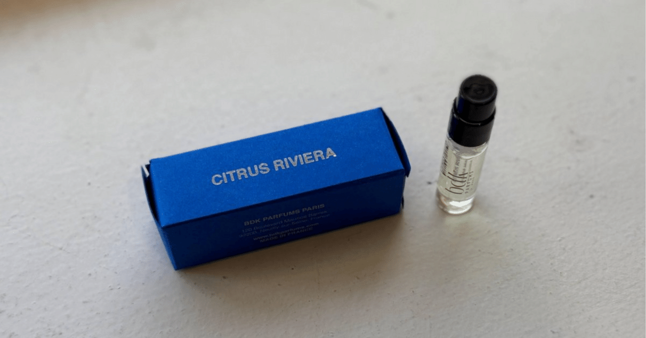 Bdk Parfums | Citrus Riviera｜kaz.archvision