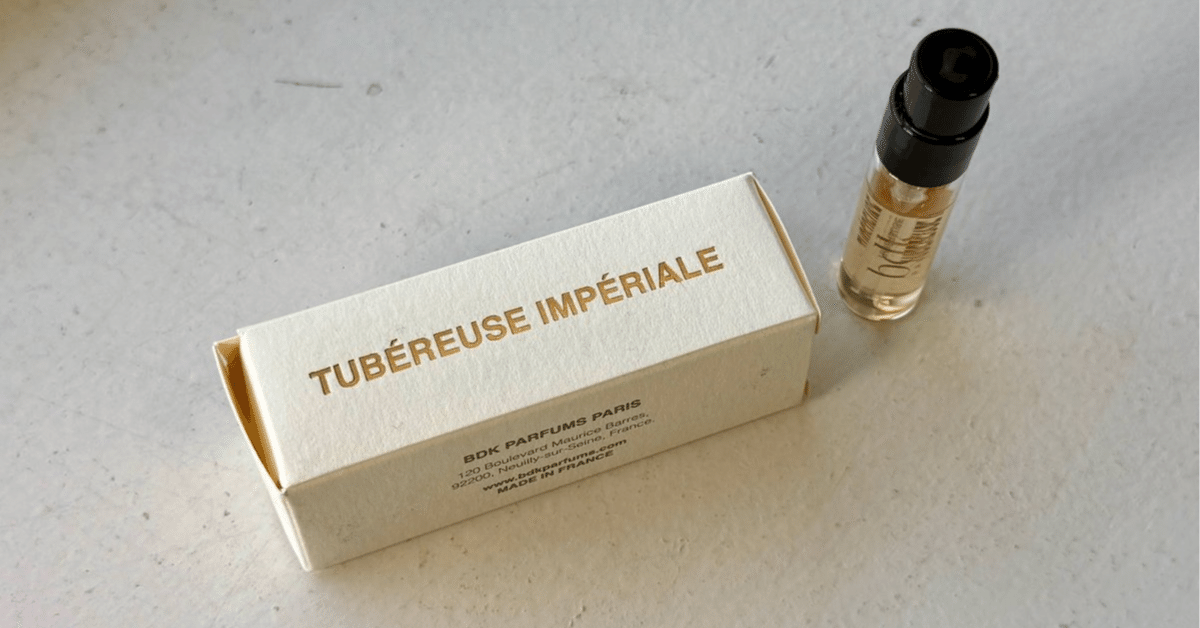 Bdk Parfums | Tubéreuse Impériale｜kaz-san