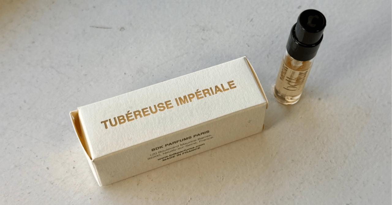 Bdk Parfums | Tubéreuse Impériale｜kaz-san