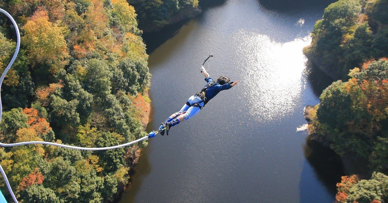 日本一のバンジージャンプチャレンジ 横田裕市 写真家