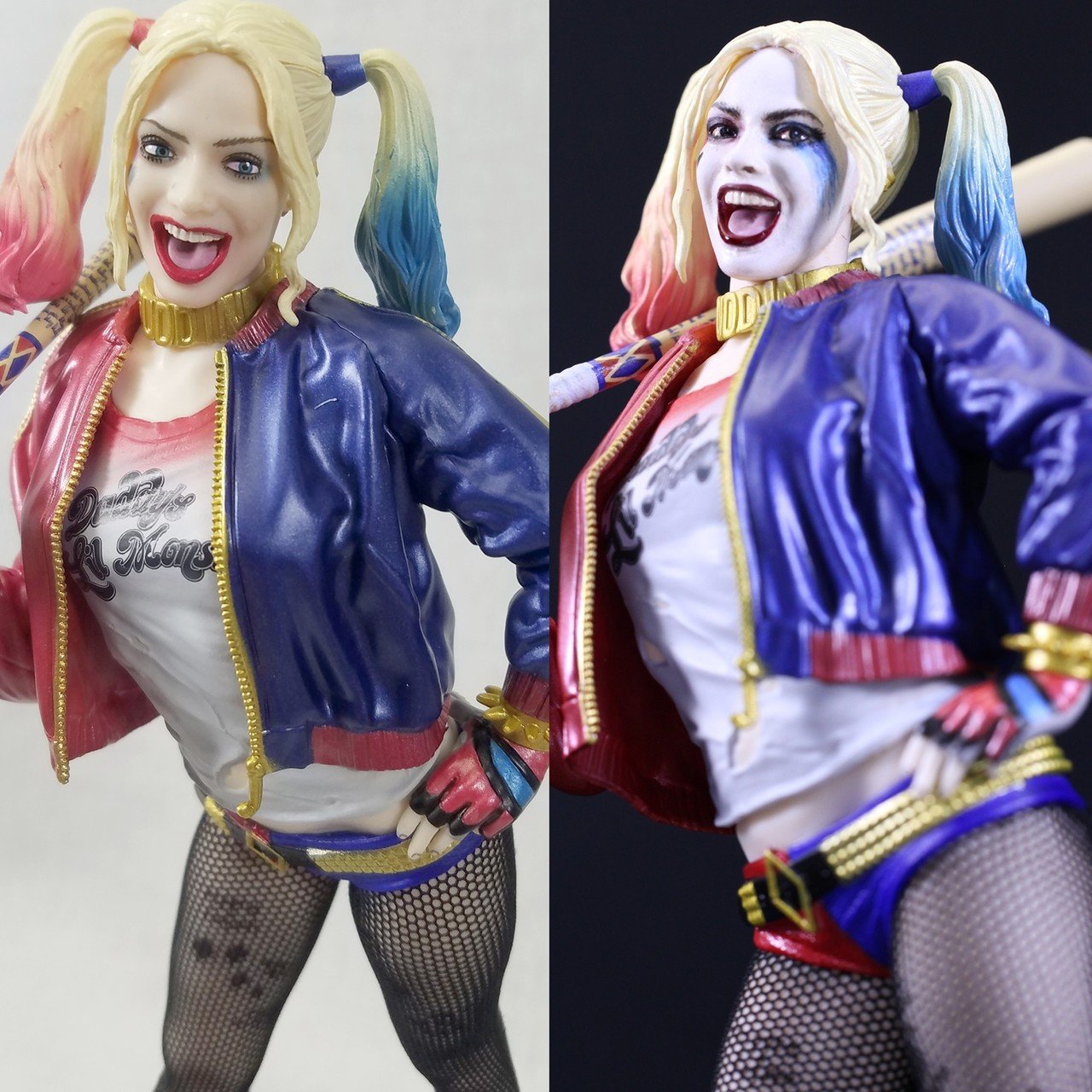 フィギュアリペイント作例 Harley Quinn Special Figure FuRyu