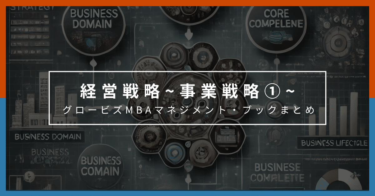 事業戦略とは？その1（グロービズMBAマネジメントブックまとめ