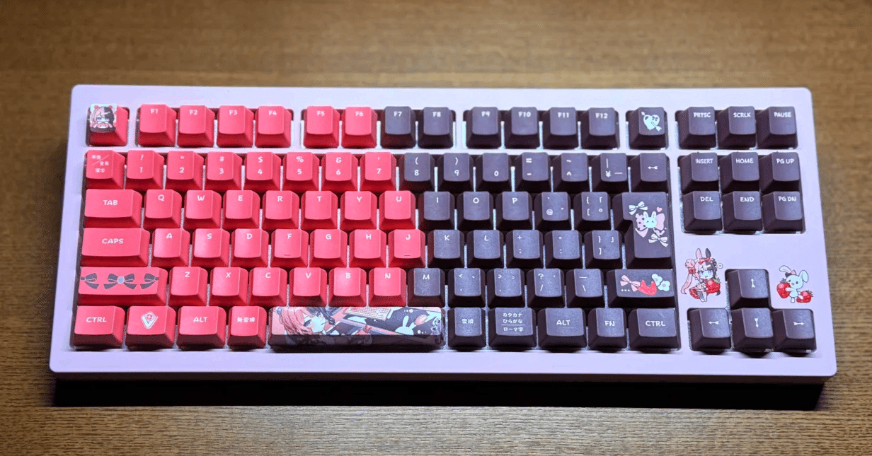 橘ひなの ゲーミングキーボード ぶいすぽっ！ VSPO！ GEAR 橘ひなの - VSPO! GEAR