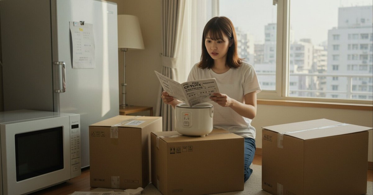 予算内で揃える！一人暮らしの必須家電とジェネリック家電の