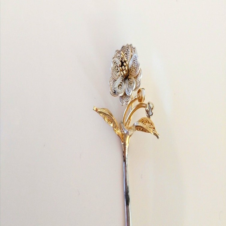 銀線細工簪の繊細な美｜穐山‐akiyama‐【簪（かんざし）愛好家】