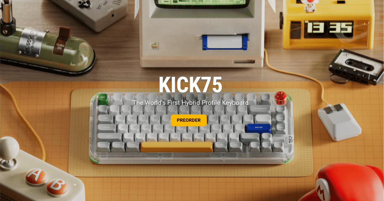 〔開封したのみ〕NUPHY KICK75 メカニカルキーボード NuPhy Kick75 | Unboxing & Review - YouTube