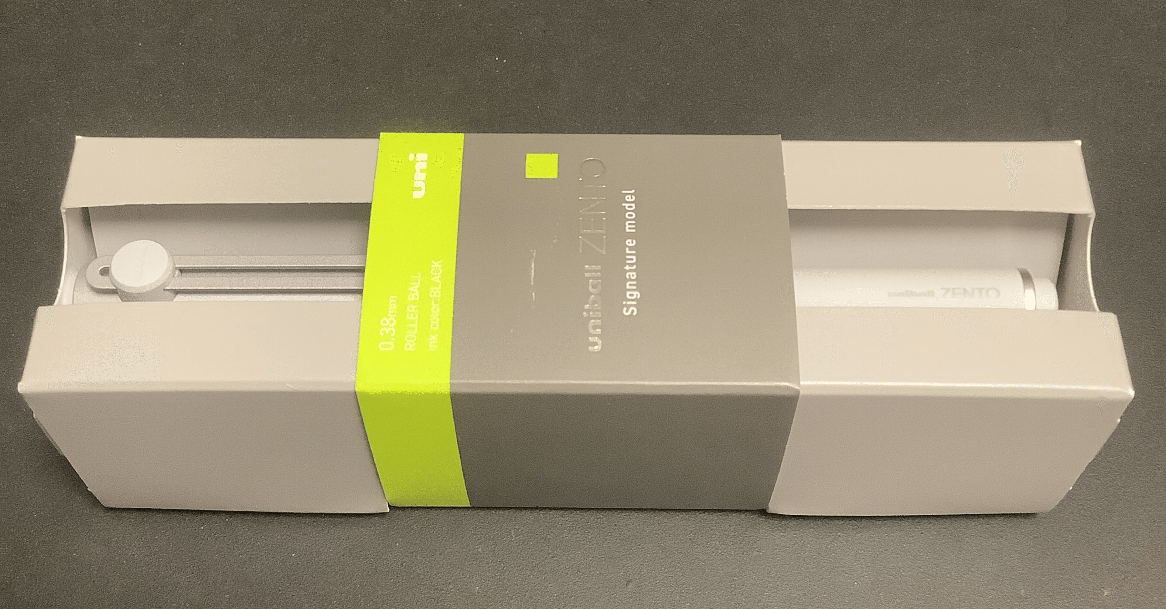 ユニボールゼント シグニチャーモデル購入！ 水性ボールペンの新たな
