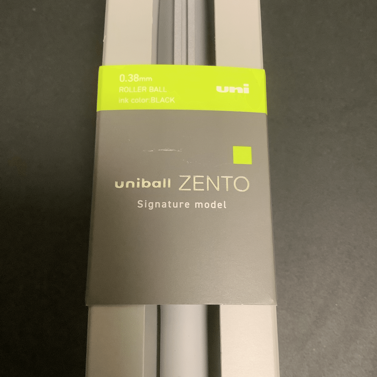 ユニボールゼント シグニチャーモデル購入！ 水性ボールペンの新たな