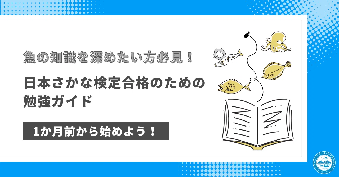 魚の知識を深めたい方必見！日本さかな検定合格のための勉強ガイド