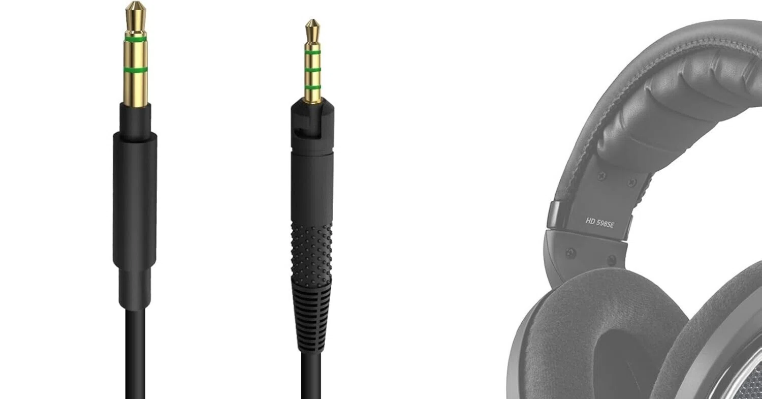 HD599SEのケーブルが長すぎて邪魔だからこのケーブルを買ったら良かっ