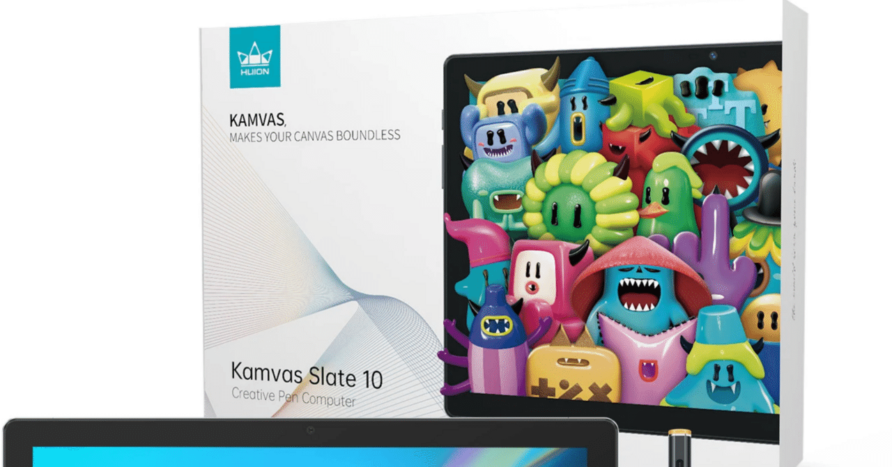 HUION Kamvas Slate 10のレビュー｜cool_eel6585