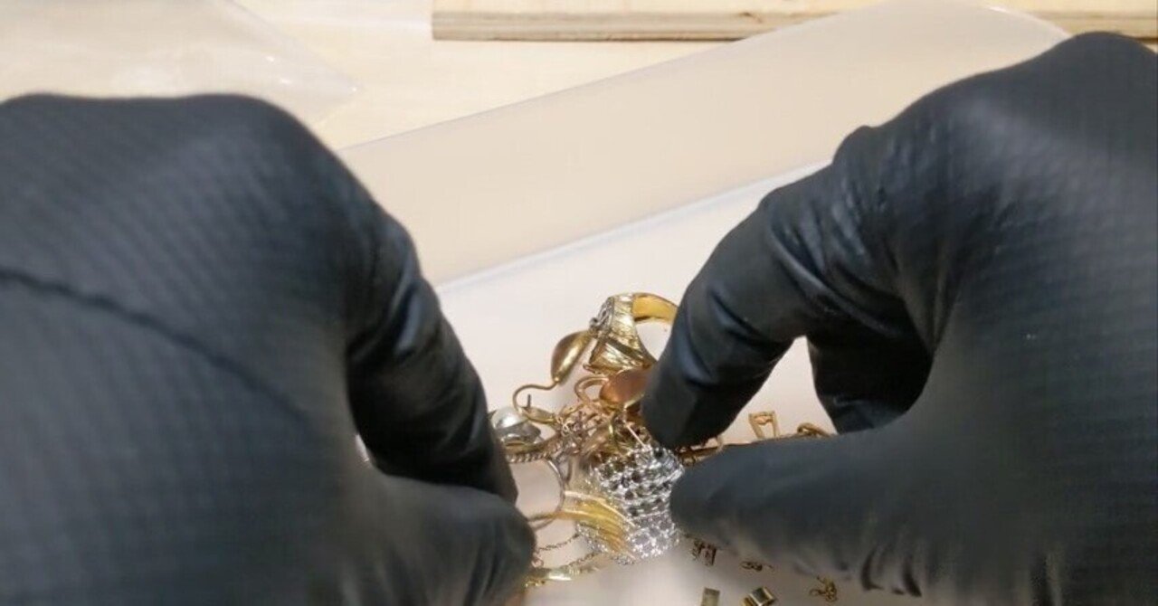 ヤフオクで買った金のスクラップで現物投資ができるのか？ 実際に検査をした話｜ジャンク鉱山Lab