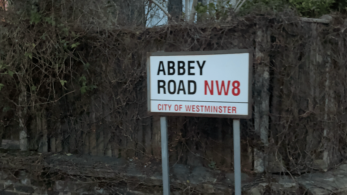 ABBEY ROAD アビーロード・ロードサイン看板 ABBEY ROAD アビーロード・ロードサイン看板