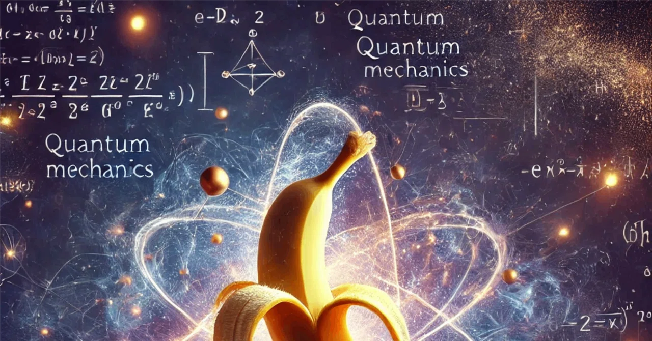 I tried jumping from "Banana" to "Quantum Mechanics" in one go using ...