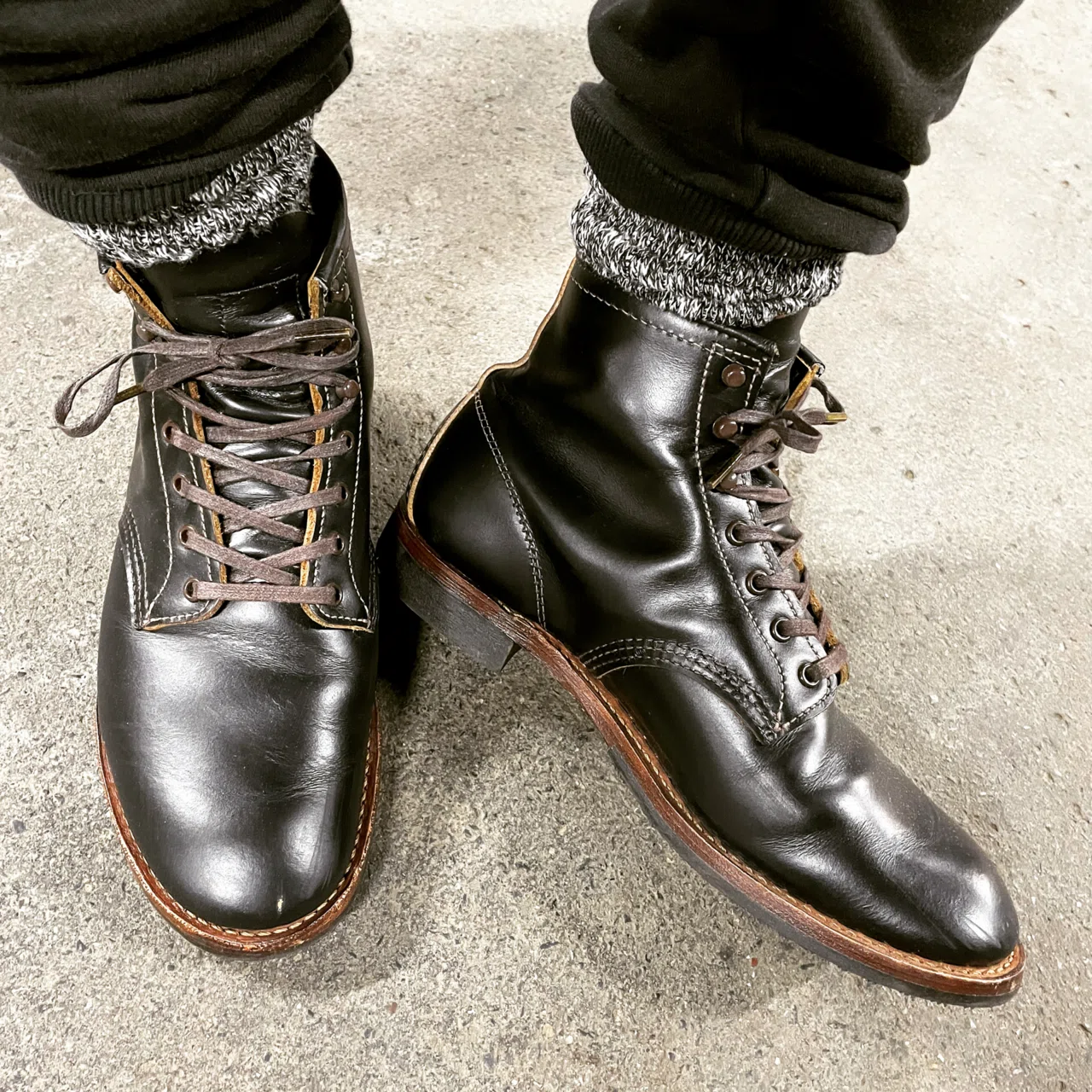 趣味】REDWINGのエイジング報告｜田中ラオウ/画家