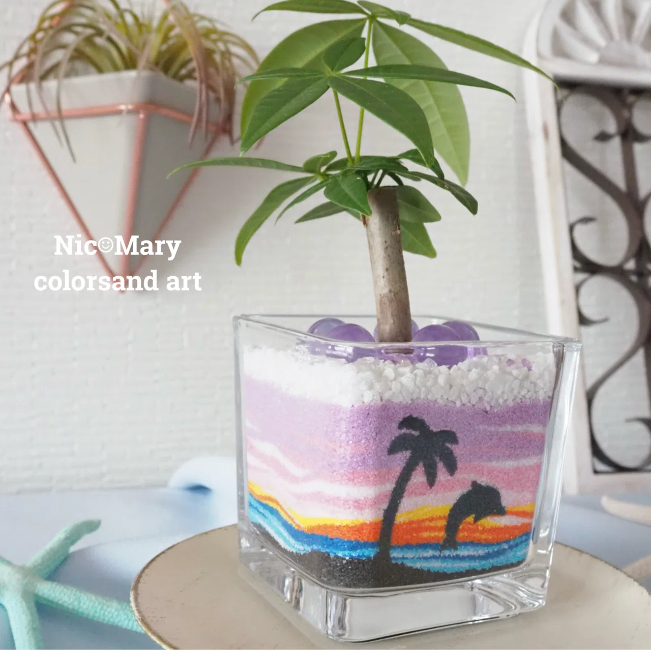 サンドアートの観葉植物で、思考パターンが180℃変わった理由｜砂のgift