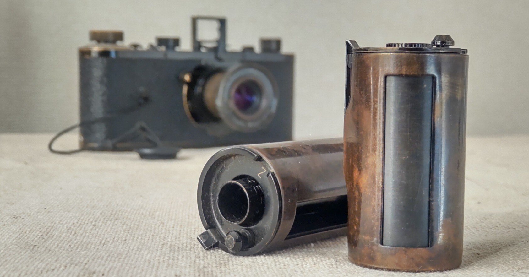 ライカ0型と詰め替え用パトローネ｜risin'