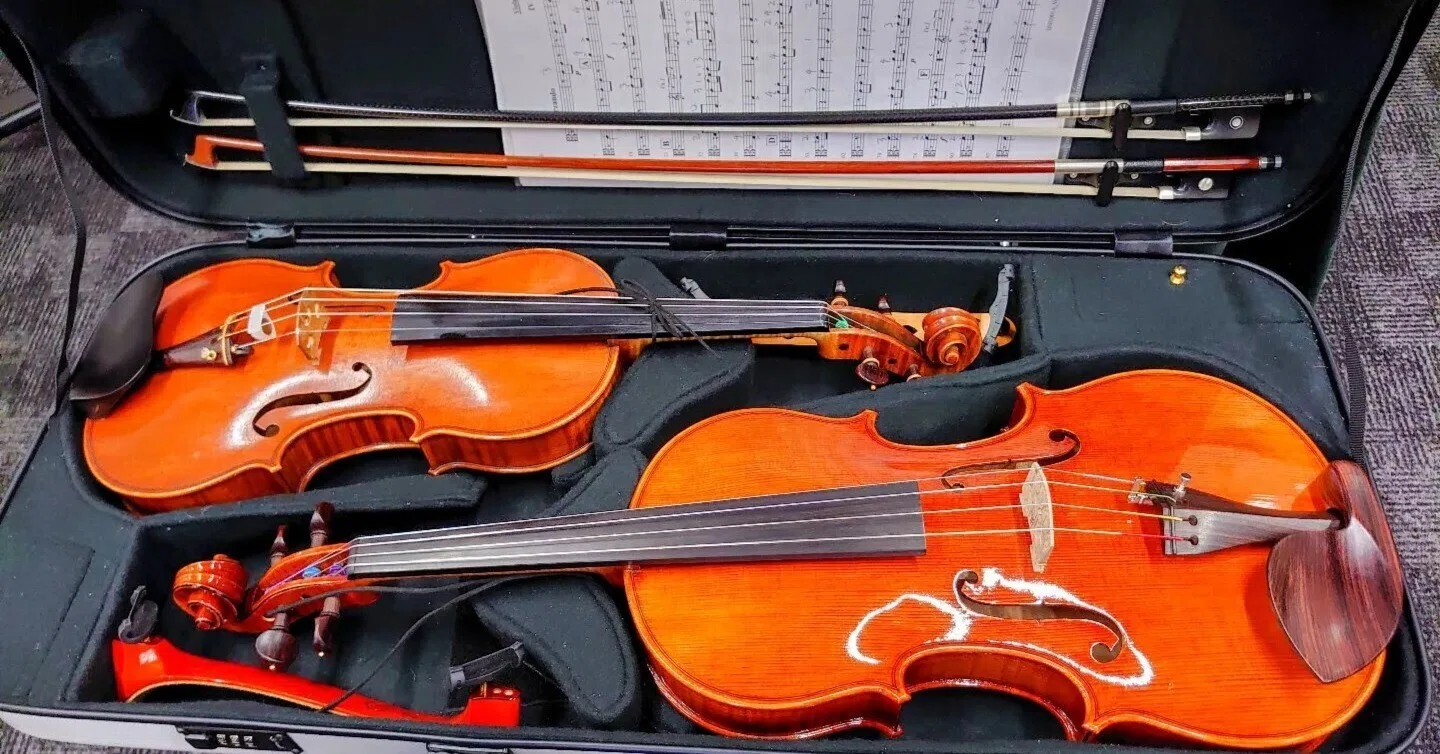 ヴァイオリンケース 1 4・1 2対応 カーボンファイバー製バイオリン