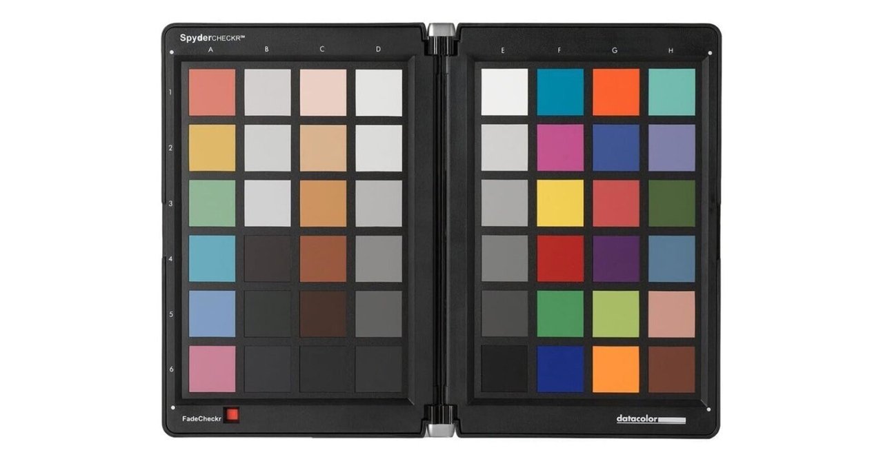 Datacolor SpyderCHECKR カラーリファレンスツール SCK100：写真