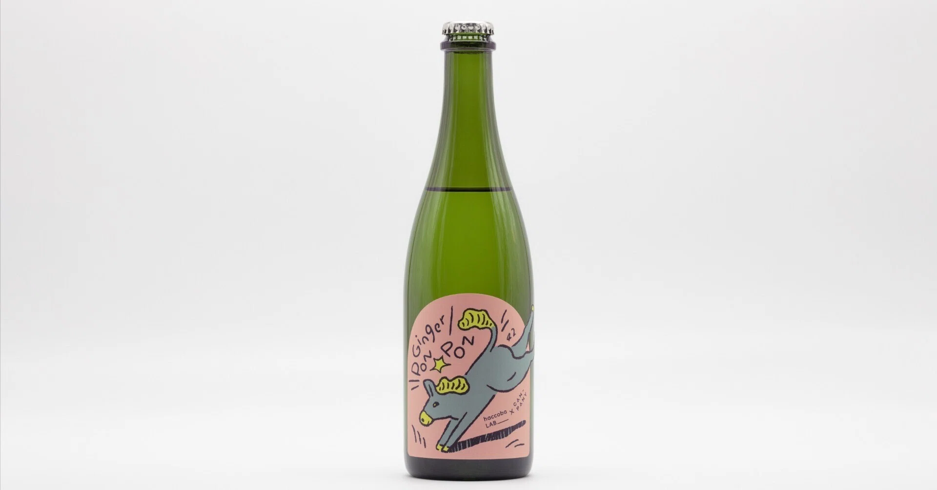 LAB＿42 Ginger PON☆PONを楽しむ｜haccoba -Craft Sake Brewery-