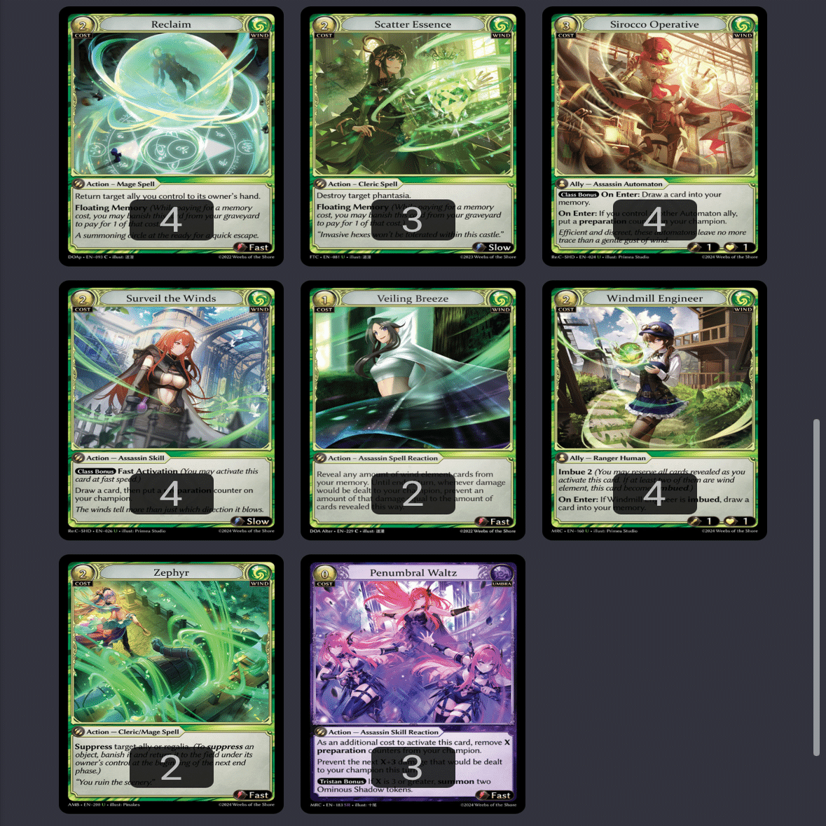 grand archive TCG】デッキ調整録2025年3月｜ハイタデンカ