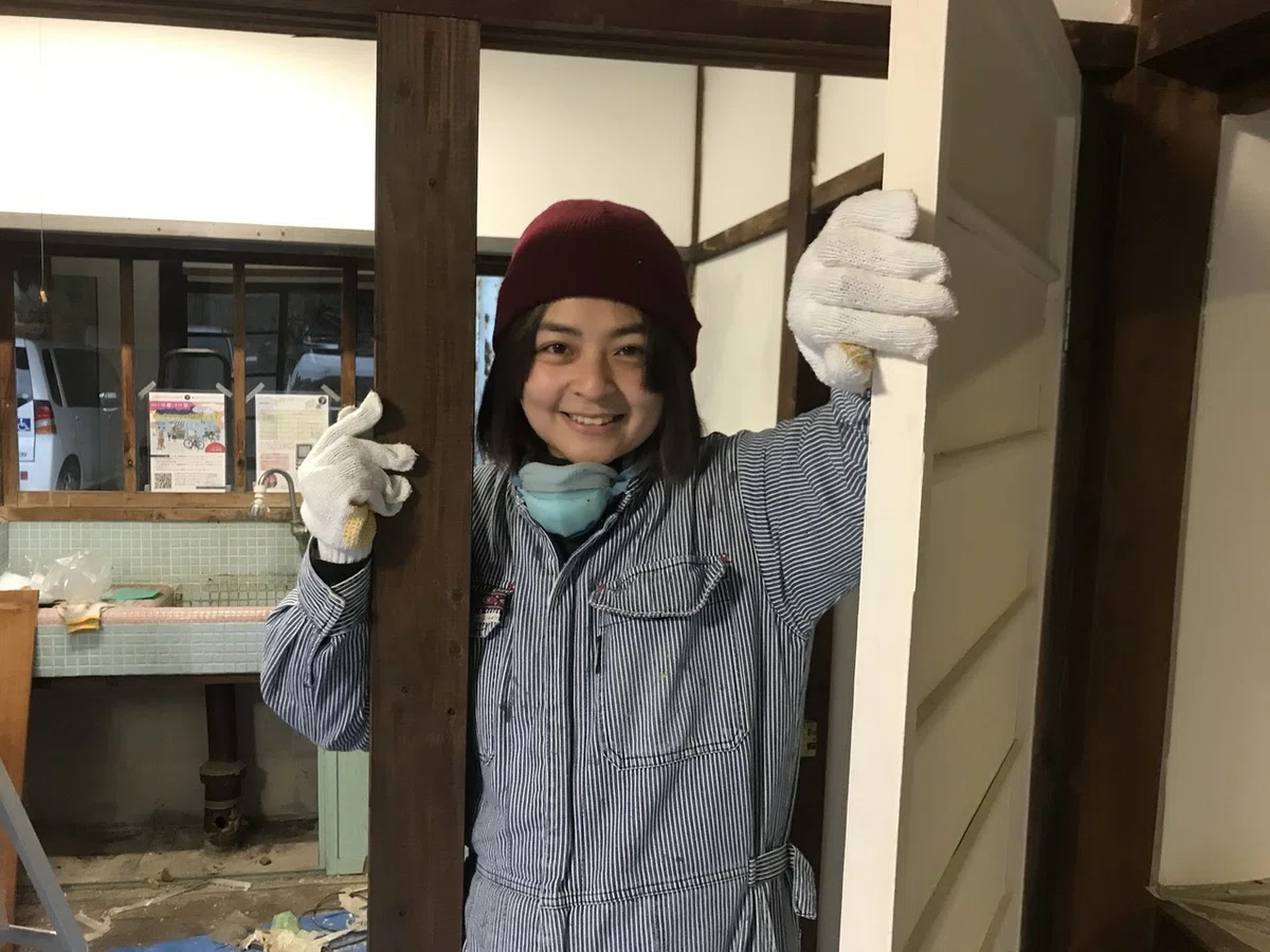 扉開ける咲