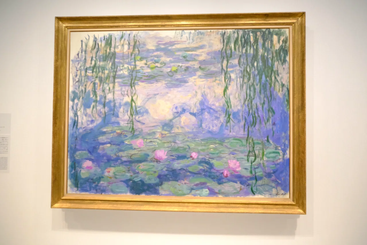 [To the Monet Exhibition] I was able to become 'nothing' for the first ...