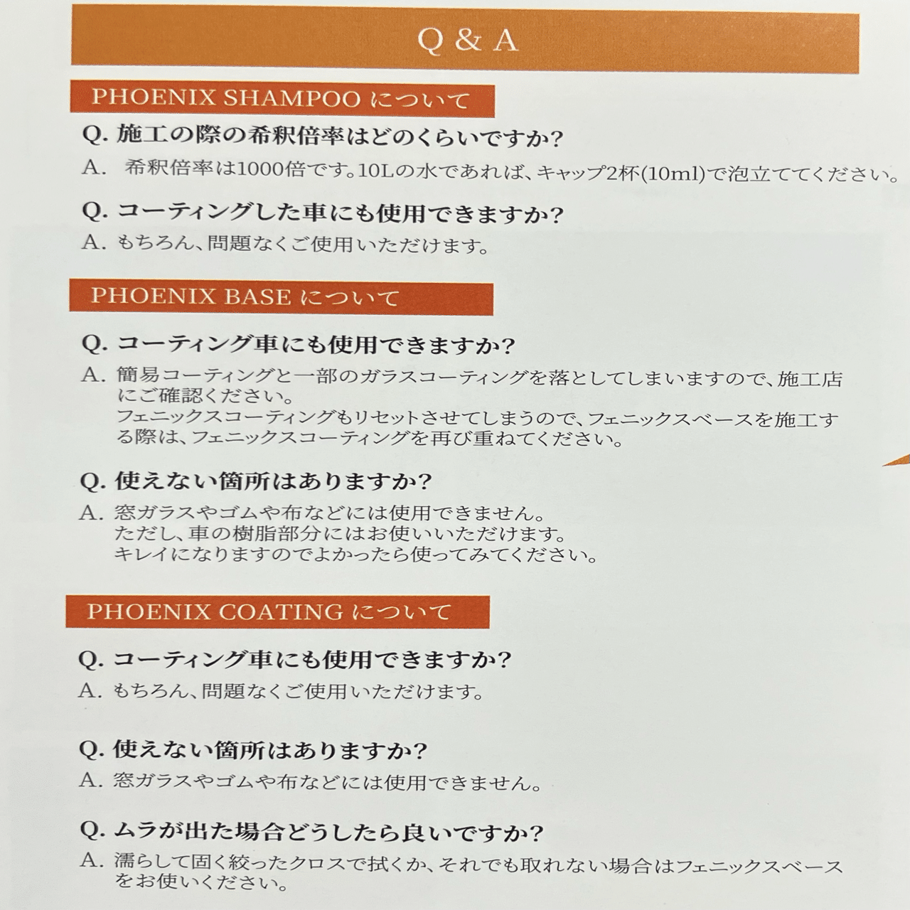 BUDDICA PHOENIX BODY（バディカ×ながら洗車）どんな製品？※実際の使用