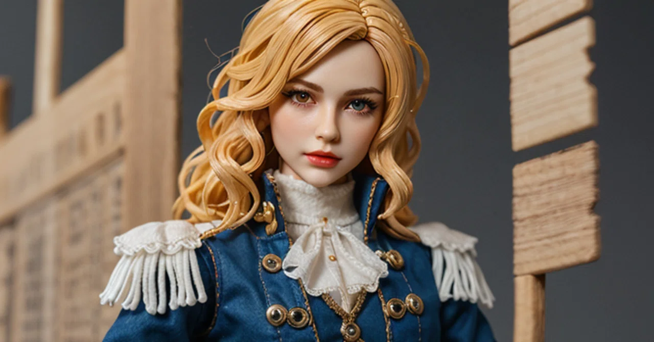 広島の自作アンティークドールとフィギュア｜美和