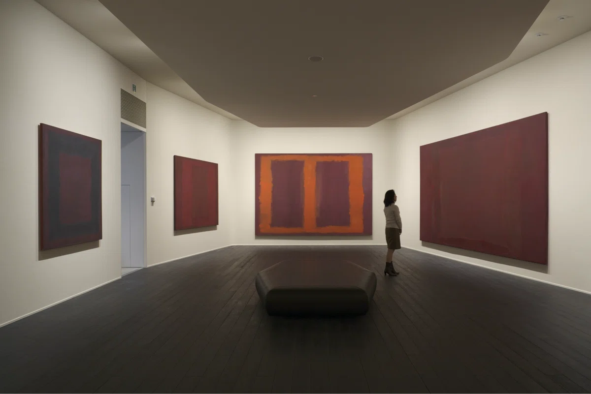 Kawamura Memorial Museum of Art セット The DIC Kawamura Memorial Museum was the perfect stage for its
