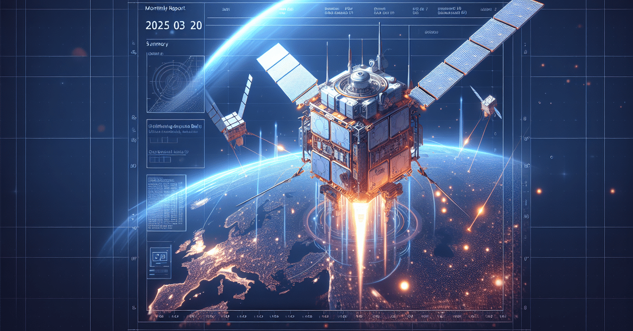 QPS研究所 Monthly Report (2025年3月)｜宇宙企業レポート