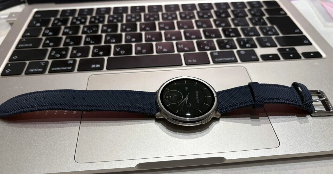 Amazfit Active2 時計ベルト替えた｜とりごーり