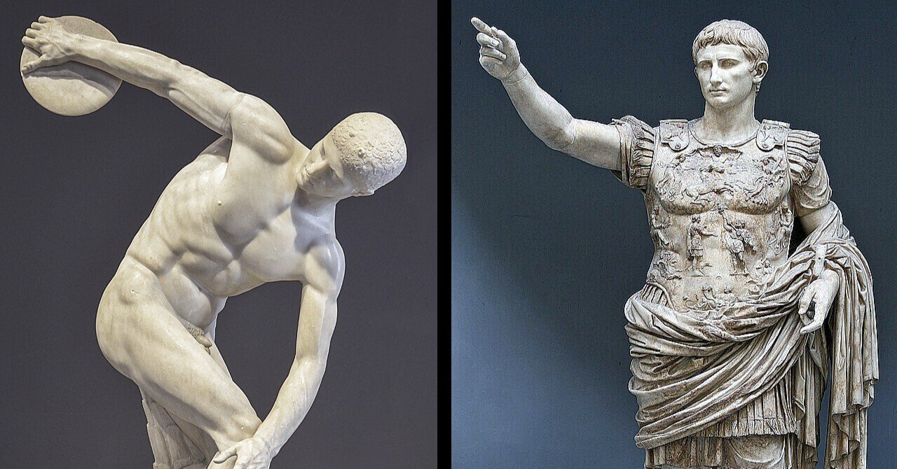 希少　アンティーク　　古代ローマ　古代ギリシャ 古代ギリシャ彫刻はカラフルだった！ メトロポリタン美術館の展覧会で