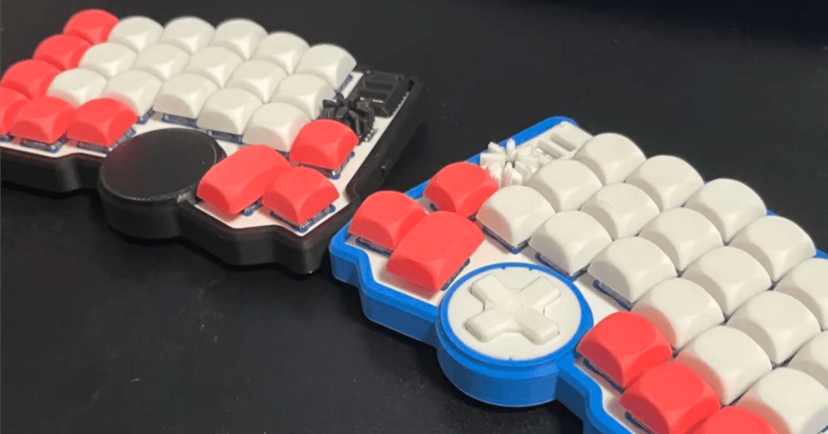 Lalapadキット 本体(白) 初めての自作キーボード【Lalapad】｜魔王むっきゅん